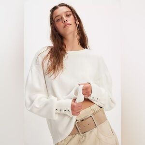 Free People we the free lapis cuff long sleeve